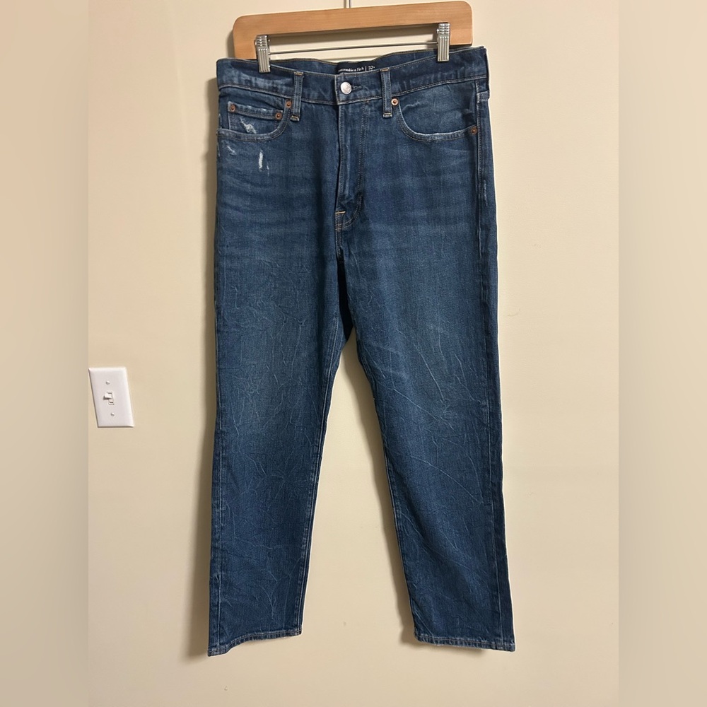 Abercrombie & Fitch Indigo Straight Jeans
